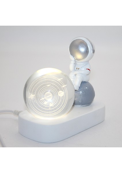 Ledli Astronot Küre