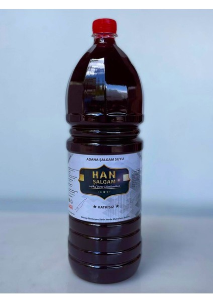 Şalgam Katkısız Adana Şalgamı Acılı 2 Lt