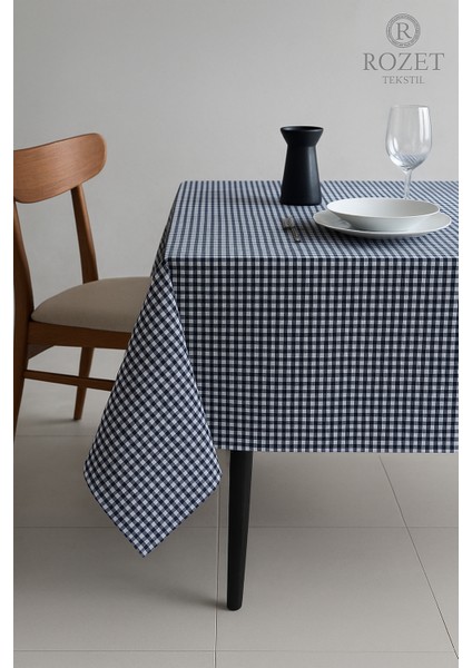Çok Amaçlı Sofra Bezi Piknik Örtüsü Pötikare Pamuklu Dertsiz Masa Örtüsü (170 x 170 Cm) fiyatları