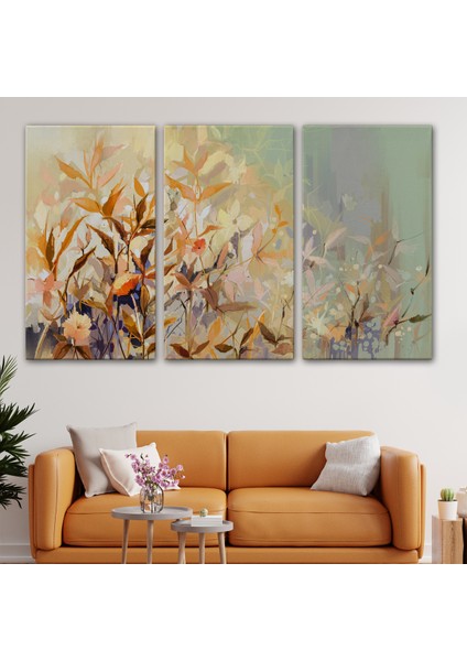 -Premier Kanvas Serileri- Renkli Yapraklar Duvar TABLOSU-1240 modelleri