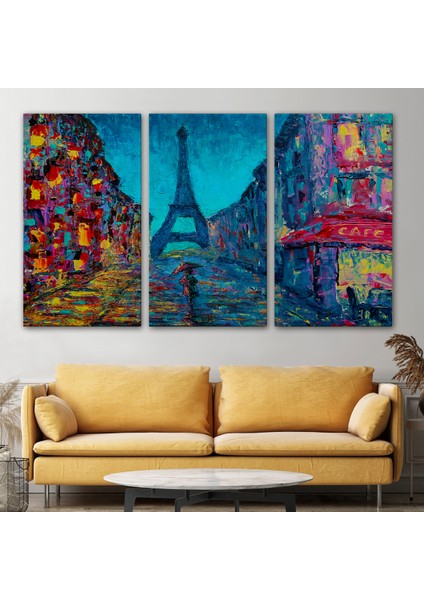 -Premier Kanvas Serileri- Fransa Paris Sokakları Duvar TABLOSU-1219 modelleri
