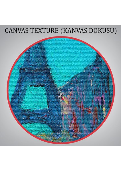 -Premier Kanvas Serileri- Fransa Paris Sokakları Duvar TABLOSU-1219