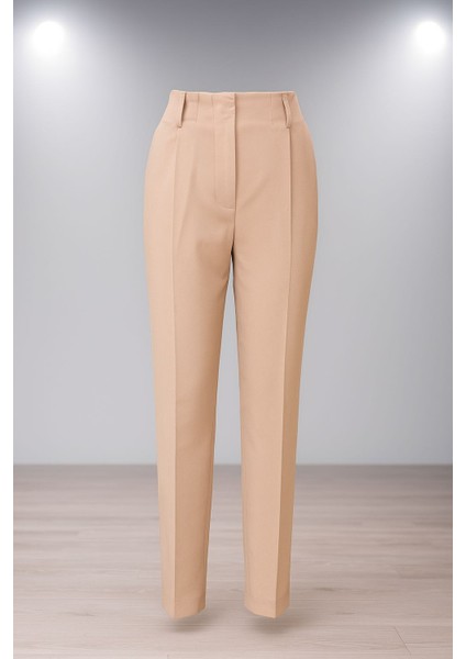 Elegant Fit Kemerli Lastikli Kumaş Pantolon fiyatları