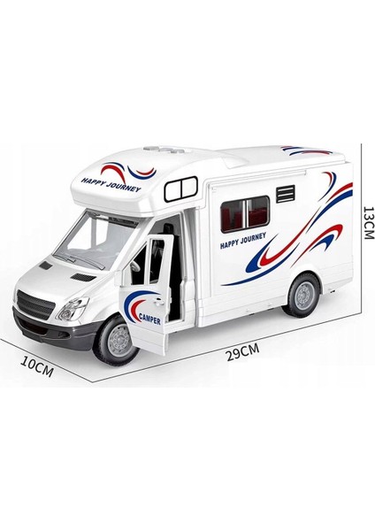 Sürtmeli Sesli Işıklı Oyuncak Karavan (Kapıları Açılabilen) 29 cm fırsatları