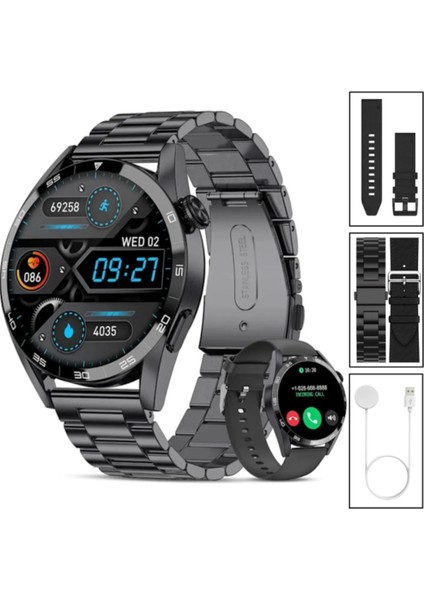 Watch Gt3 Pro Erkek Akıllı Saat, Klasik Amoled Sesli Görüşme,nfc Android iPhone Huawei Uyumlu 8,9,10