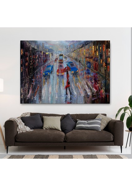 -Premier Kanvas Serileri- Yağlı Boya Görünümlü Modern Kanvas Duvar Tablosu, TABLO-1197 fiyatları