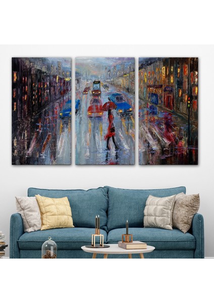 -Premier Kanvas Serileri- Yağlı Boya Görünümlü Modern Kanvas Duvar Tablosu, TABLO-1197 modelleri