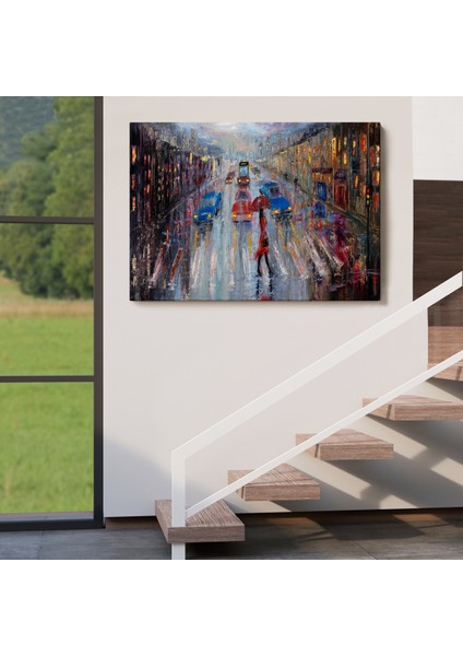 -Premier Kanvas Serileri- Yağlı Boya Görünümlü Modern Kanvas Duvar Tablosu, TABLO-1197 indirimleri