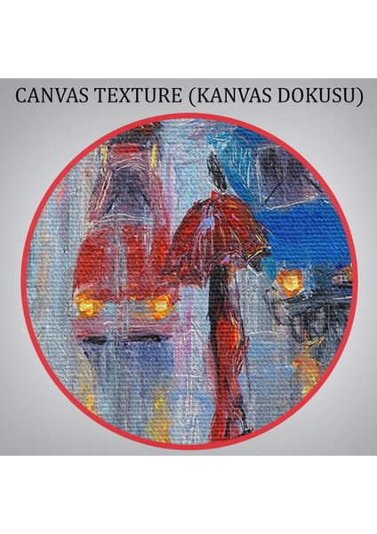 -Premier Kanvas Serileri- Yağlı Boya Görünümlü Modern Kanvas Duvar Tablosu, TABLO-1197