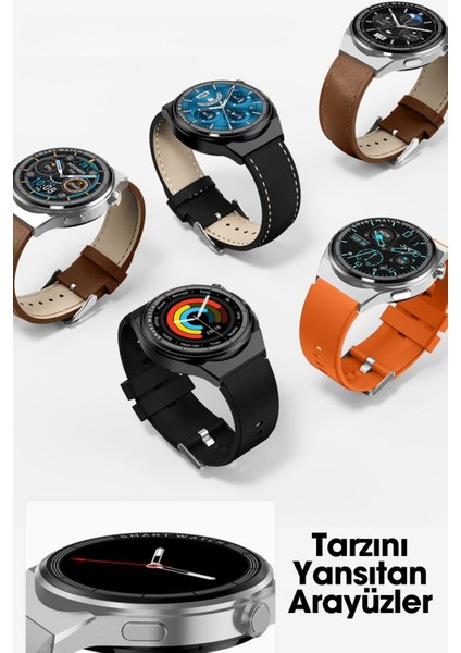 Hk Ultra One 4g 5g Destekli Sim Kartlı Kameralı Btk Kayıtlı 2.02 Amoled Akıllı Saat + Gt3 Max Hediye