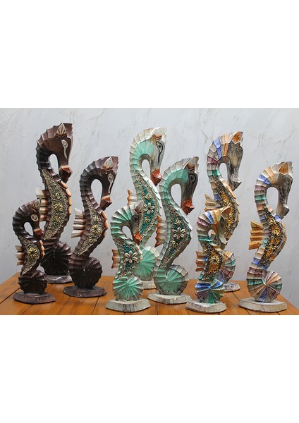 Kumlu Denizatı 3'lü Ahşap