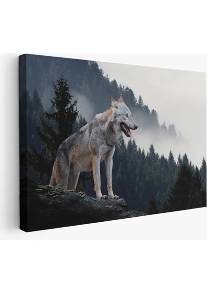 -Premier Kanvas Serileri- Bozkurt Dekoratif Kanvas Tablo 1148