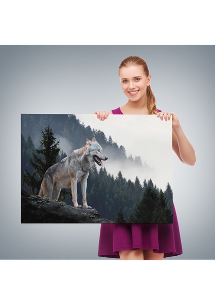 -Premier Kanvas Serileri- Bozkurt Dekoratif Kanvas Tablo 1148 fırsatları