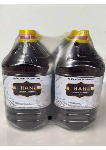 Şalgam Katkısız Adana Şalgamı Acısız Sade 5 Lt (4 Adet) fiyatları