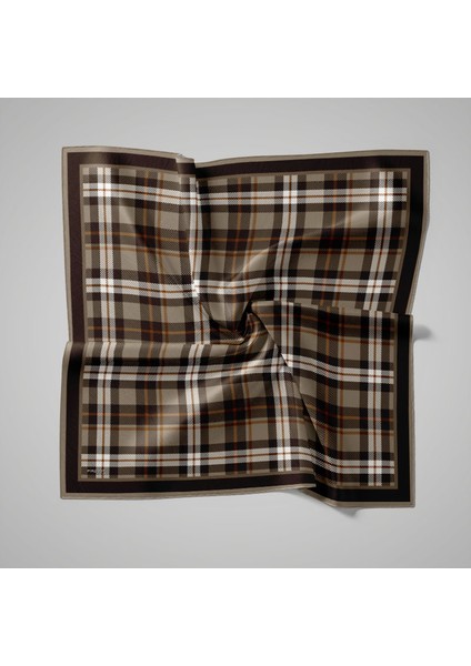 Naturel Eşarp | Ekose