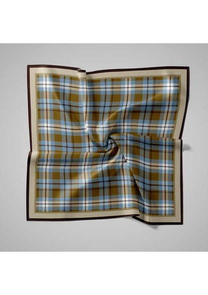 Naturel Eşarp | Ekose