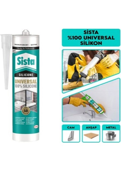 Silikon Şeffaf 280 Ml.