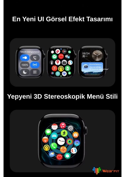 HK11 Pro Max 49MM Amoled Ekran Yeni Nesil Chat Bot Destekli Yeni Özelliklere Sahip Akıllı Saat modelleri