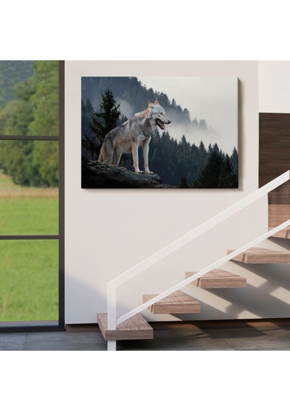 -Premier Kanvas Serileri- Bozkurt Dekoratif Kanvas Tablo 1148 indirimleri