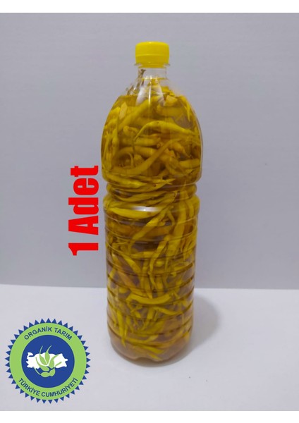 Doğal Adana Yayla Biber Turşusu Hafif Acı 2 Litre