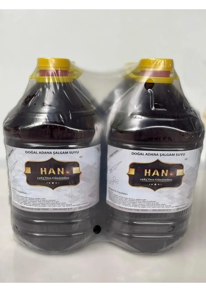 Şalgam Katkısız Adana Şalgamı Acısız Sade 5 Lt (2 Adet) fiyatları