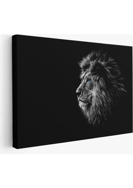 -Premier Kanvas Serileri- Aslan Dekoratif Kanvas Tablo 1153