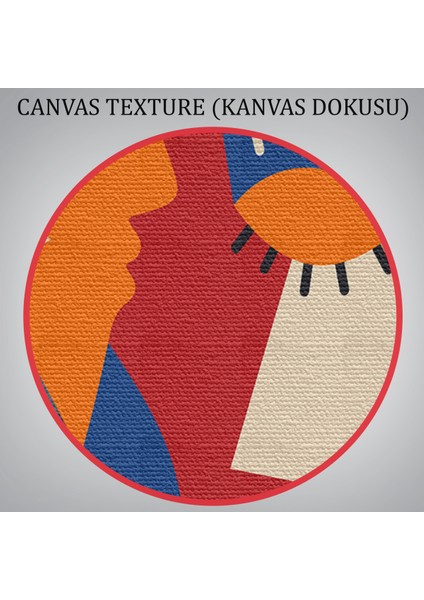 -Premier Kanvas Serileri- Picasso Tarzı Soyut Insan Yüzleri Kanvas Duvar TABLOSU-1195
