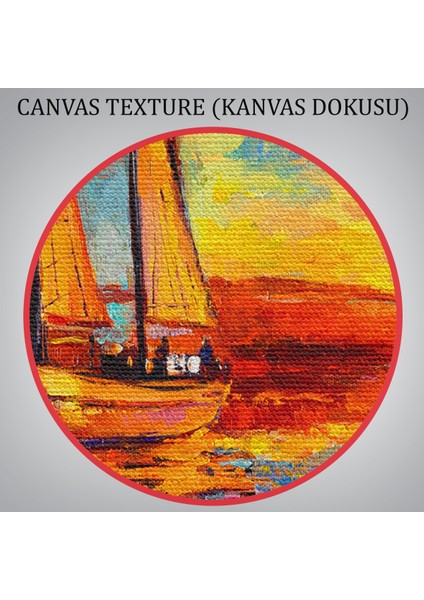 -Premier Kanvas Serileri- Okyanustaki Büyük Yelkenli Duvar TABLOSU-1227