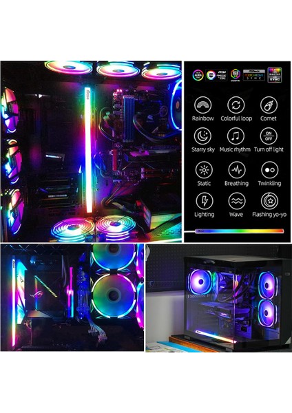 Argb Pc Kasa Aydınlatma LED modelleri
