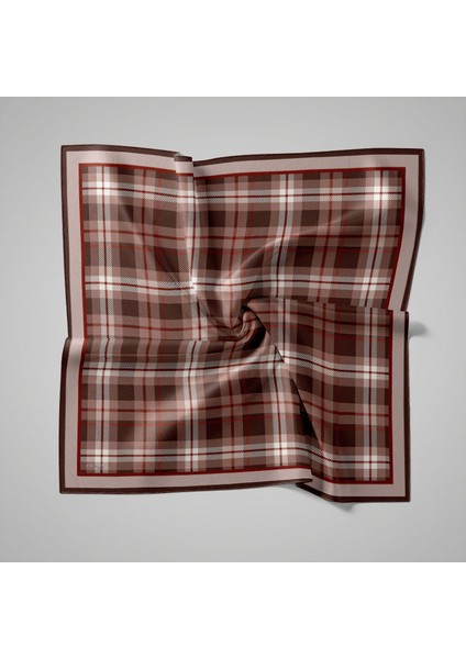 Naturel Eşarp | Ekose