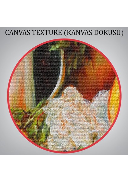 -Premier Kanvas Serileri- Masa Üstündaki Meyveler Yağlı Boya Görünümlü TABLO-1214