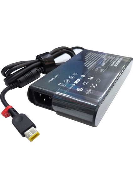Leneova ile Uyumlu 19V 11.5A USB Kare Uç 230W Notebook Adaptörü modelleri