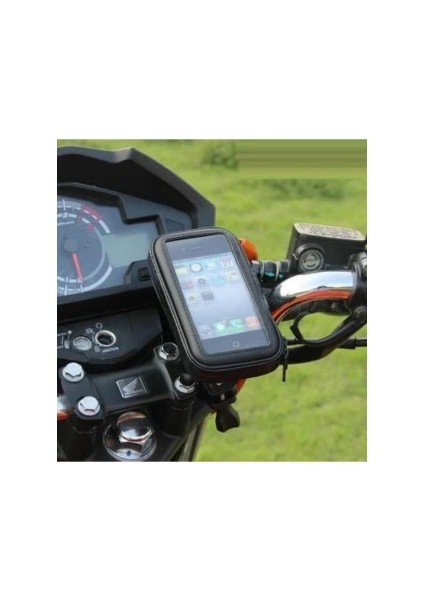 Motorsiklet Su Geçirmez Telefon Kılıfı Telefon Tutucu 7 Inç Xl ( Lisinya ) fırsatları