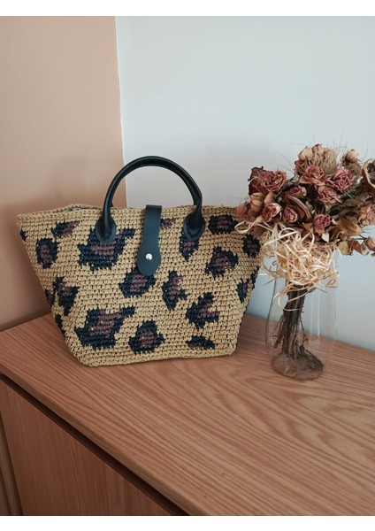 Kadın Leopar Desen Çanta