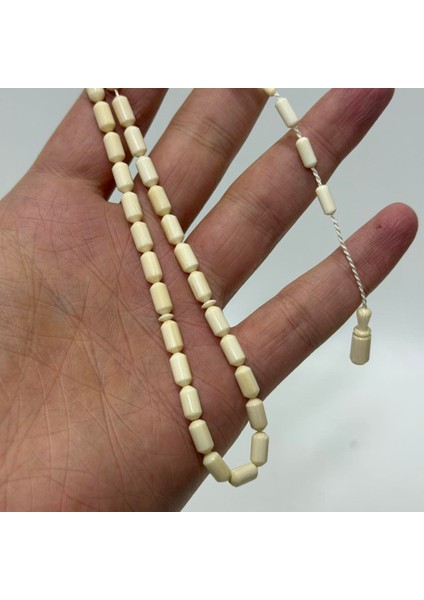Kesme Fildişi Tesbih 9,06 Gram - Koleksiyonluk Fil Dişi Tespih modelleri