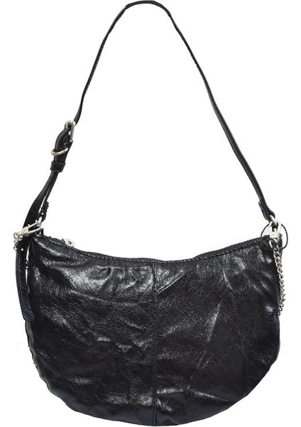Siyah Zincirli Kadın Omuz Çantası