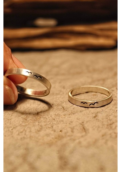 Martı Gümüş Yüzük modelleri