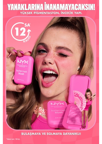 Buttermelt Blush Kremsi Pembe Pudra Allık - 09 Feelin Butta & Tattoo Liner Mini Jel Göz Kalemi Hediyeli Makyaj Seti fırsatları