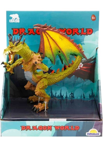 Standlı Ejderha Figürü 13 cm - Yeşil (Lisinya) modelleri