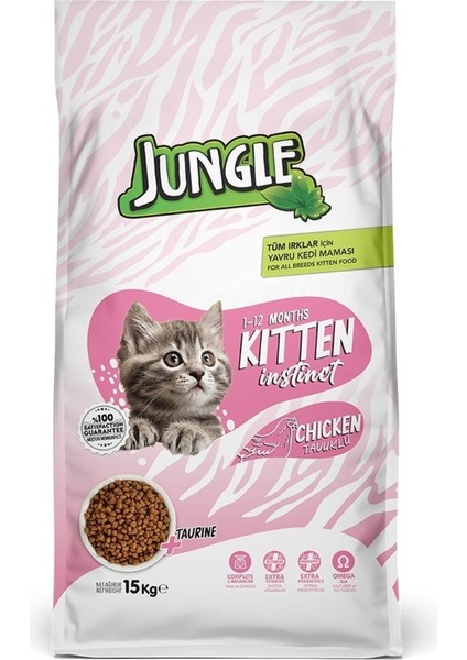 Junior Tavuklu Yavru Kedi Maması 15 Kg-