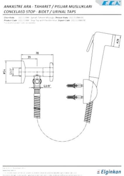 E.c.a Eca Spiralli Taharet Muslugu 102111084 fiyatları