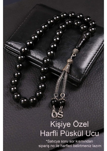 Kişiye Özel Oltu Taşı Tesbih