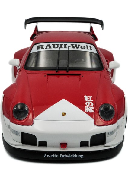 1:18 Solido 2020 Porsche 911 (993) Rwb Rauh-Welt Porco Rosso modelleri
