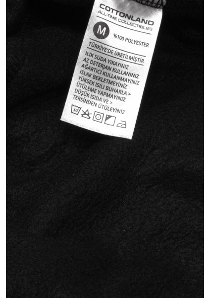 Erkek Patagonia Normal Bel Paçası Lastikli Jogger Polar Pantolon