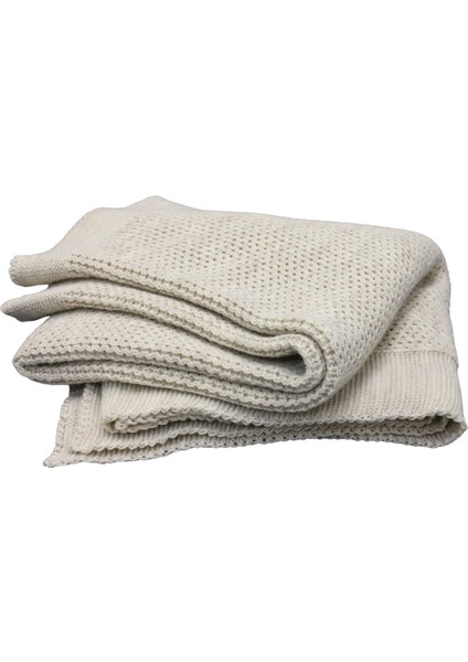 Liva Yumuşak Bebek Battaniyesi 80X100 cm Vizon Örgü Çocuk Battaniyesi – Dekoratif ve Nefes Alabilir modelleri