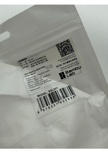 Bambu Lap SGL001 Tabla Yapıştırıcı 21 Gram modelleri