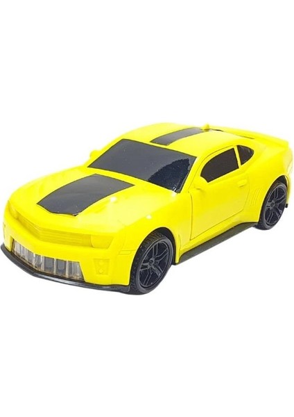 Çarp Dön Işıklı Sesli Camaro Sarı - CMR-063 (Lisinya)