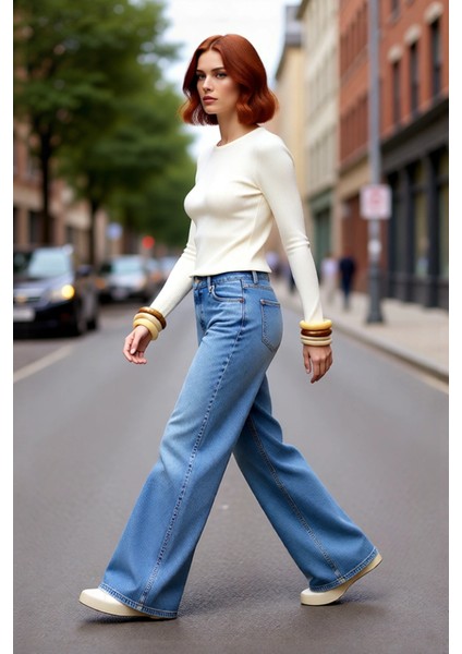 Kadın Modern Fitted Ekru Triko Üst Bisiklet Yaka Ince Yapılı Günlük Şıklık Için Rahat Seçim modelleri