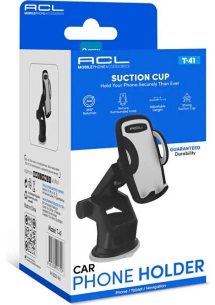 T-41 360° Dönebilen Vantuzlu Araç Içi Tutacak fiyatları