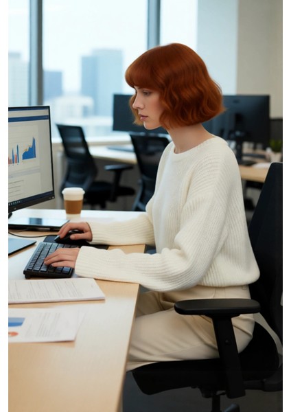 Kadın Gri Oversize Selanik Dokuma Bisiklet Yaka Ispanyol Kol Crop Akrilik Triko Kazak Kaliteli